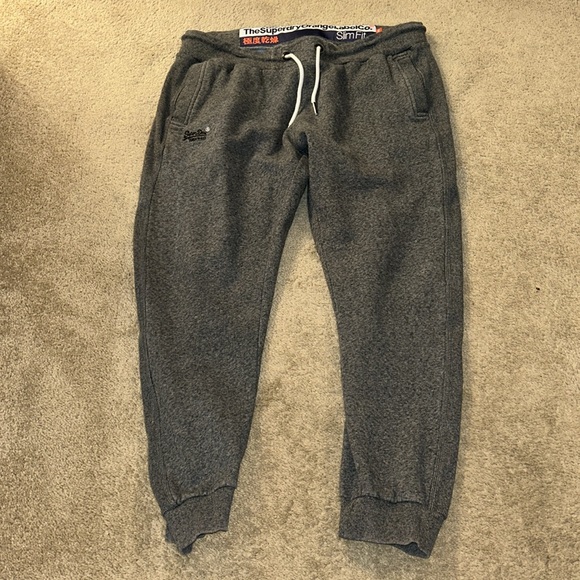 Superdry Orange Label Slim Fit 2XL DK GrayJog Pant - Picture 5 of 8